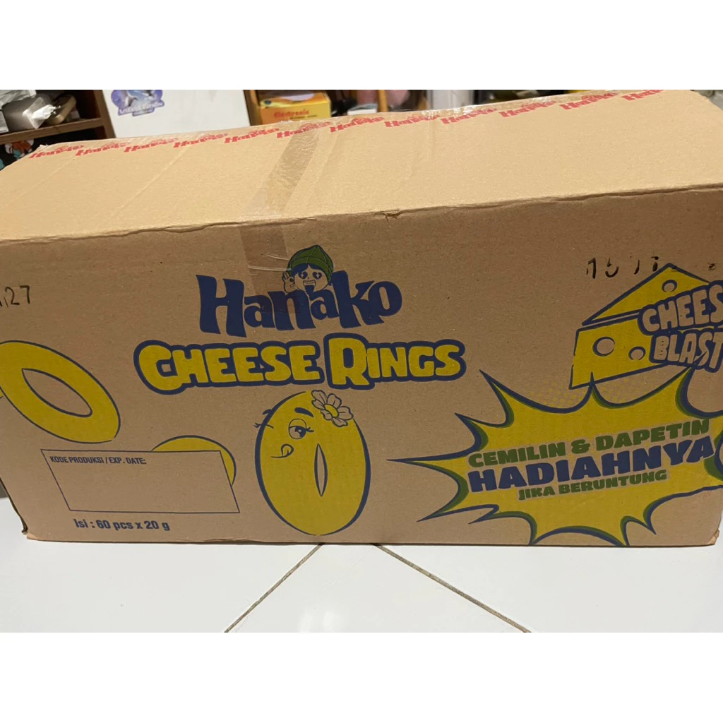 Cheese Rings Keju Renyah HANAKO